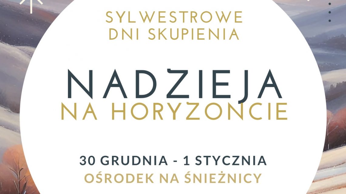 Zaproszenie na młodzieżowego Sylwestra w górach